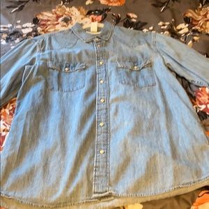 Men jean shirt